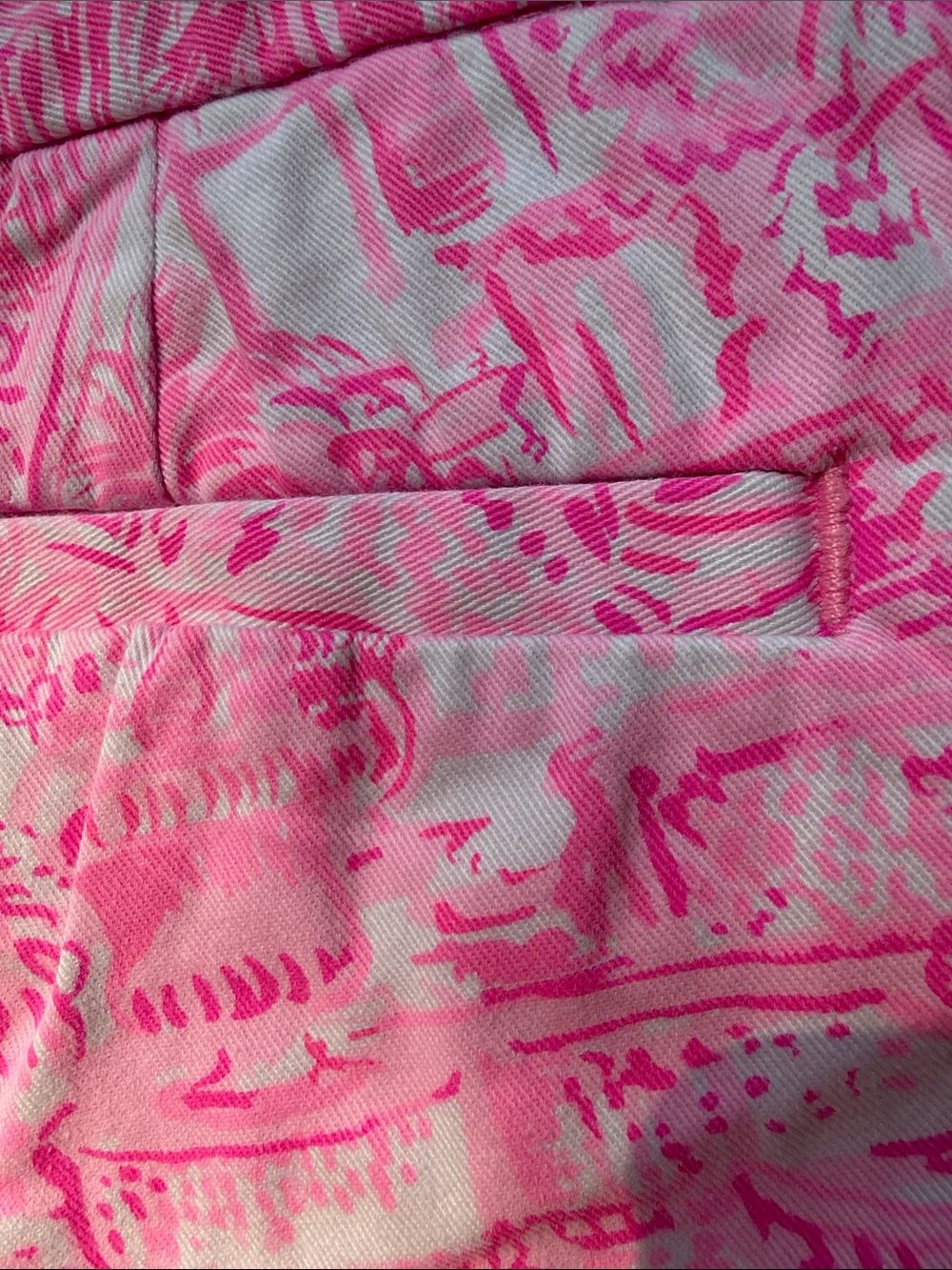 Lilly Pulitzer Buttercup Shorts Pink Blossom Palm Beach Paradise Size 14 - Picture 3 of 6